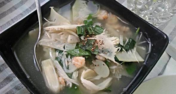 Canh mít non chay