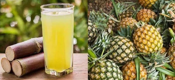 Nước mía có lượng calo tương đương với một số loại nước ép trái cây khác