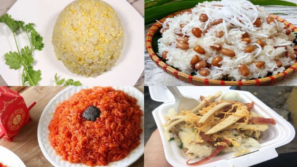 Lượng calo trong xôi gấc so với các món ăn sáng khác