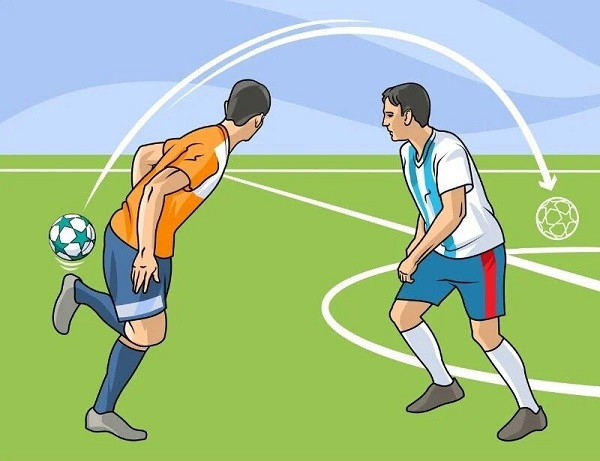 Một kỹ năng cầu thủ thuận chân trái là cắt vào trong để thực hiện những cú cứa lòng bằng chân thuận